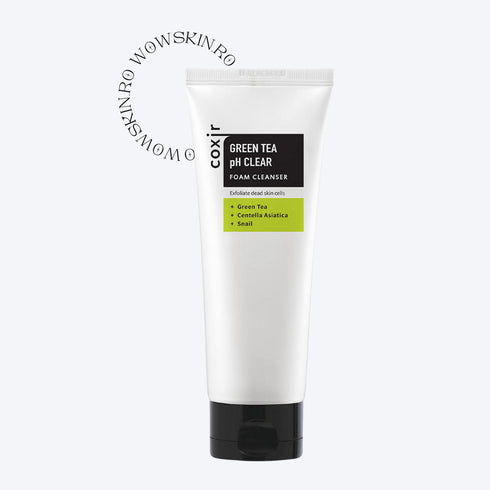 Green Tea pH Clear Foam Cleanser - WowSkin Romania